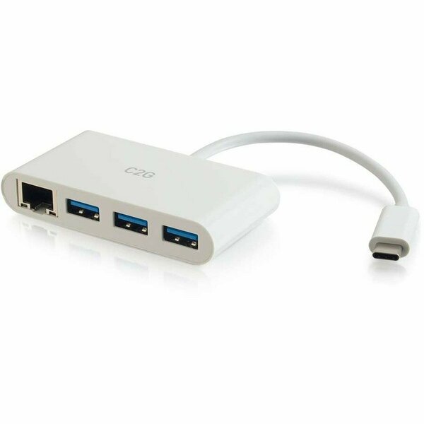 C2G USB C Ethernet and 3 Port USB 29746C2G
